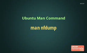 man nfdump command man page for