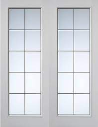 Downham Hardwood Doors White Internal