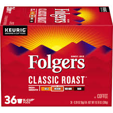 Most people enjoy their cups of folgers coffee in the mornings before work, on their way to work and usually throughout the work day. Folgers Classic Roast Coffee K Cup Pods Medium Roast 36 Count Walmart Com Walmart Com