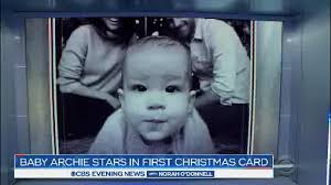The queen's commonwealth trust released the family's first christmas card on twitter. Baby Archie Stars In First Christmas Card Klfy