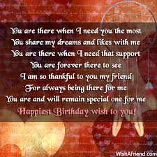 friend birthday wishes