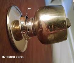 need to remove old yale door knob