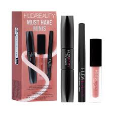 huda beauty must haves minis makeup set