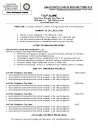 home health aide resume resume for cna  certified nursing    