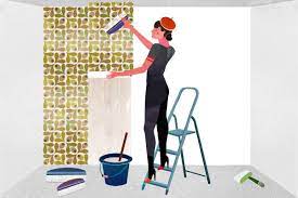how to hang non woven wallpaper