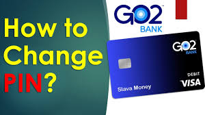 how to change pin go2bank debit card