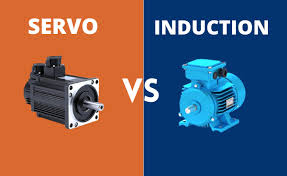 between servo motor vs induction motor