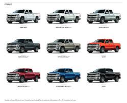 Chevrolet Silverado Paint Codes Color