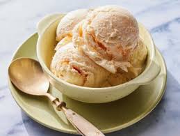 peach ice cream recipe food network