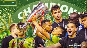 Seattle Sounders winning CONCACAF ...