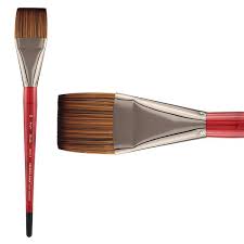 long handle synthetic brush