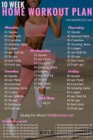 Plan For A Home Workout