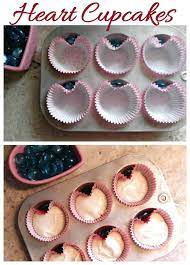 Heart Cupcakes With Marbles gambar png