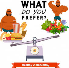 healthy lifestyle banner male balance