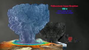 Power Comparison Of Volcano Eruption