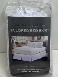 elegant tailored bed skirt king size