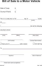 bill of template free template