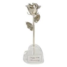 20th anniversary platinum rose gift and