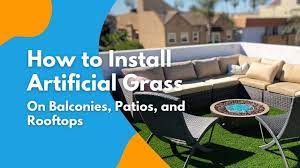 Install Artificial Grass On Balconies