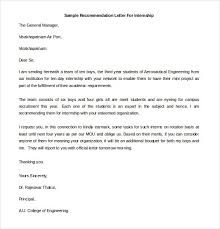 21 Recommendation Letter Templates Free Sample Example Format