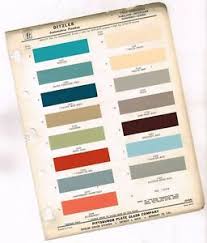 Details About 1964 Mercury Color Chip Sample Paint Chart Brochure Monterey Monticlair Comet