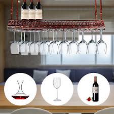 Us Bar Storage Shelf Wine Glass Holder