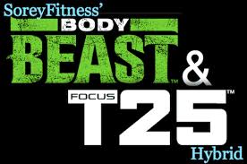 t25 body beast hybrid workout 12 week
