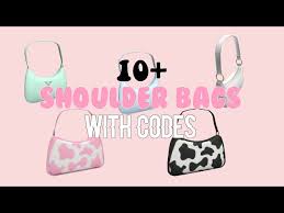 roblox shoulder bag bagguette bags