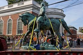 Long time coming': Charlottesville removes Robert E Lee statue | Racism News | Al Jazeera