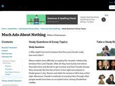 Much Ado About Nothing Movie Review          Roger Ebert Marked by Teachers