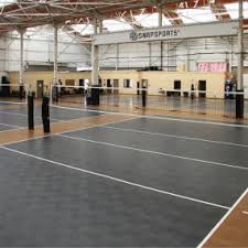volleyball court with snapsports