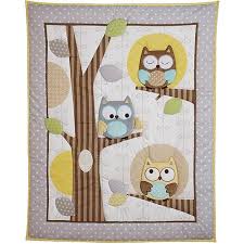 crib bedding owl themed nursery
