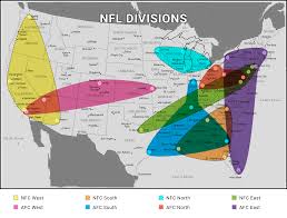 Let's look at how the changes will impact the boston bruins. Oc Map Of Geographically Optimized Nfl Divisions Nfl