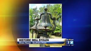historic bell stolen from shaw house in