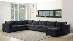 8 Piece Modular Sectional Sofa Chaise