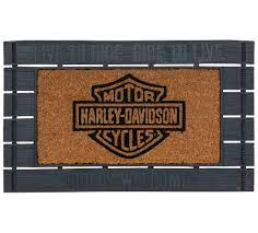 riders welcome entry mat harley