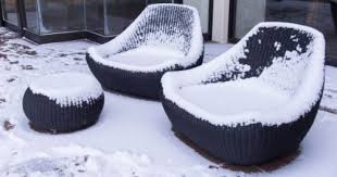 outdoor furniture for the winter