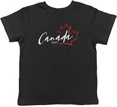 canada day kids t shirt maple leaf