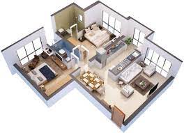 Hdil Whispering Towers Floor Plan 2bhk