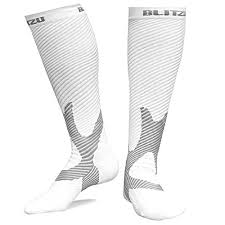 Blitzu Compression Socks 20 30mmhg For Men Women Best Recovery Performance Stockings For Running Medical Athletic Edema Diabetic Varicose