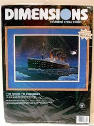 Dimensions Titanic Counted Cross Stitch Kit Dimensions