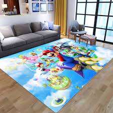 super mario area rug mat home living
