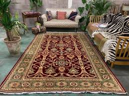 handmade afghan wool ziegler chobi rug