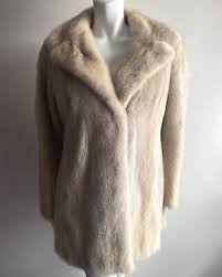 Real Palomino Mink Fur Coat Jacket