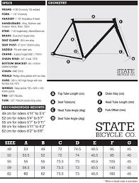 State Bicycle Core Line Models