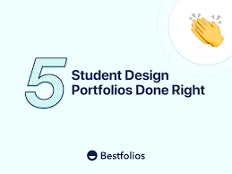 5 Student Design Portfolios Done Right Bestfolios Medium