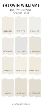 Sherwin Williams White Paint Colors