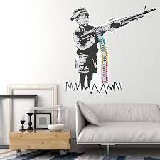 Wall Sticker Banksy Child Soldier