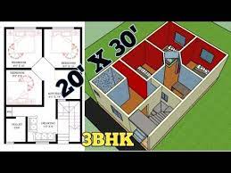 House Design 3bhk 3d House Plan