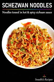 Top egg noodle recipes and other great tasting recipes with a healthy slant from sparkrecipes.com. Schezwan Noodles Recipe How To Make Spicy Veg Noodles